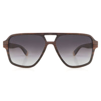 polarized wooden aviator sunglasses